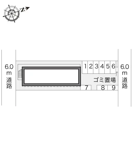 ★手数料０円★小牧市小牧原２丁目　月極駐車場（LP）